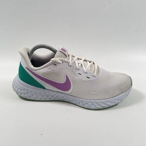 Nike Revolution 5 Womens Running Shoes BQ3207-111 White Sneakers Size 10.5